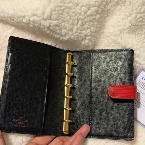 Louis Vuitton Red Epi Agenda PM with COA - EUC - Picture 6 of 8
